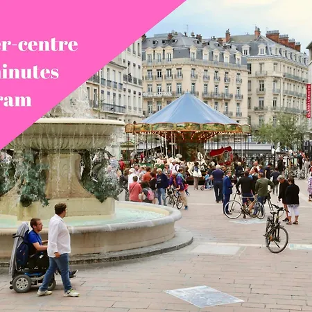 Vue Sur La Bastille - Appt Calme Et Cosy-netflix-fibre Apartment Grenoble